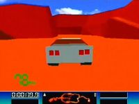 une photo d'Ã©cran de Club Drive sur Atari Jaguar